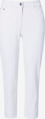 Ulla Popken Jeans in Wit: voorkant