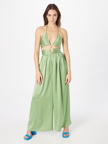 Misspap Jumpsuit in Groen: voorkant