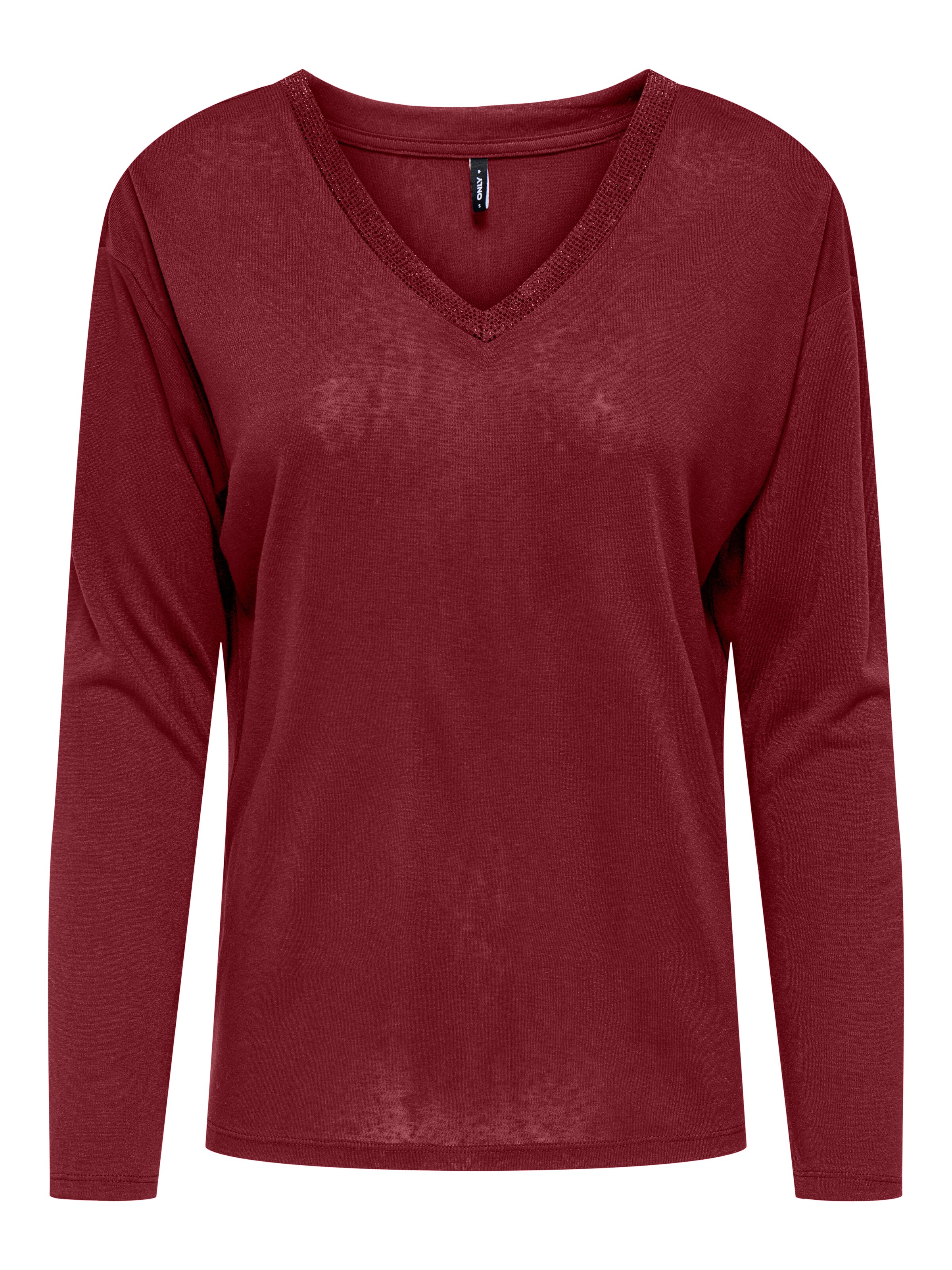 ONLY Shirt in Rot: Vorderseite