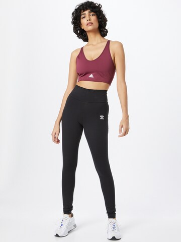 ADIDAS ORIGINALS Skinny Leggings 'Adicolor Essentials' in Black