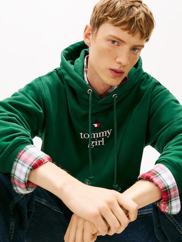 Tommy Jeans Bluzka sportowa w kolorze zielony