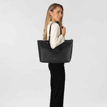 FURLA Shopper 'Duetto' in Zwart