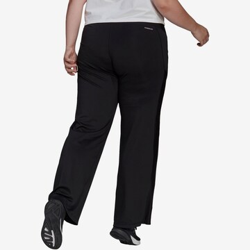 Loosefit Pantaloni sport de la ADIDAS SPORTSWEAR pe negru