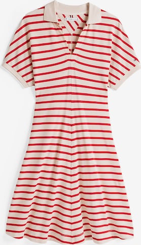 TOMMY HILFIGER Jurk in Rood: voorkant