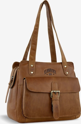 KLONDIKE 1896 Shoulder Bag 'Rush Zoe' in Brown