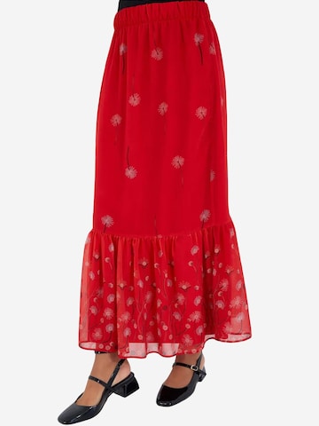 Bigdart Skirt in Red