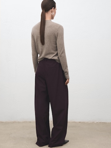 MANGO Pullover 'BRONCO' in Grau