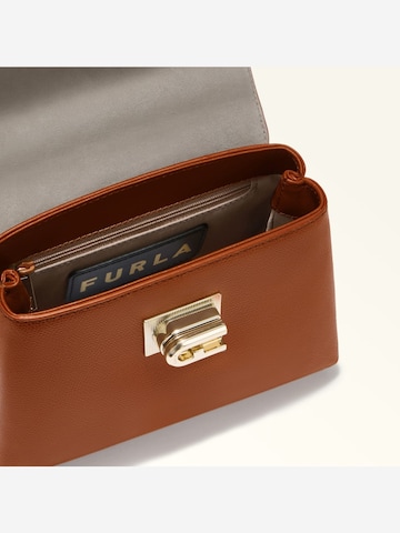 FURLA - Bolso de mano 'Furla Sacs À Main Mini 1927 Cuir Marron' en marrón