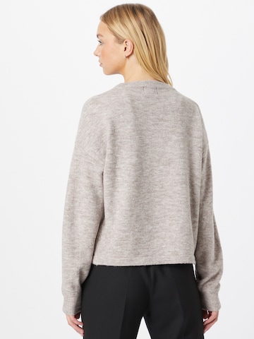 PIECES Sweater 'Cindy' in Grey