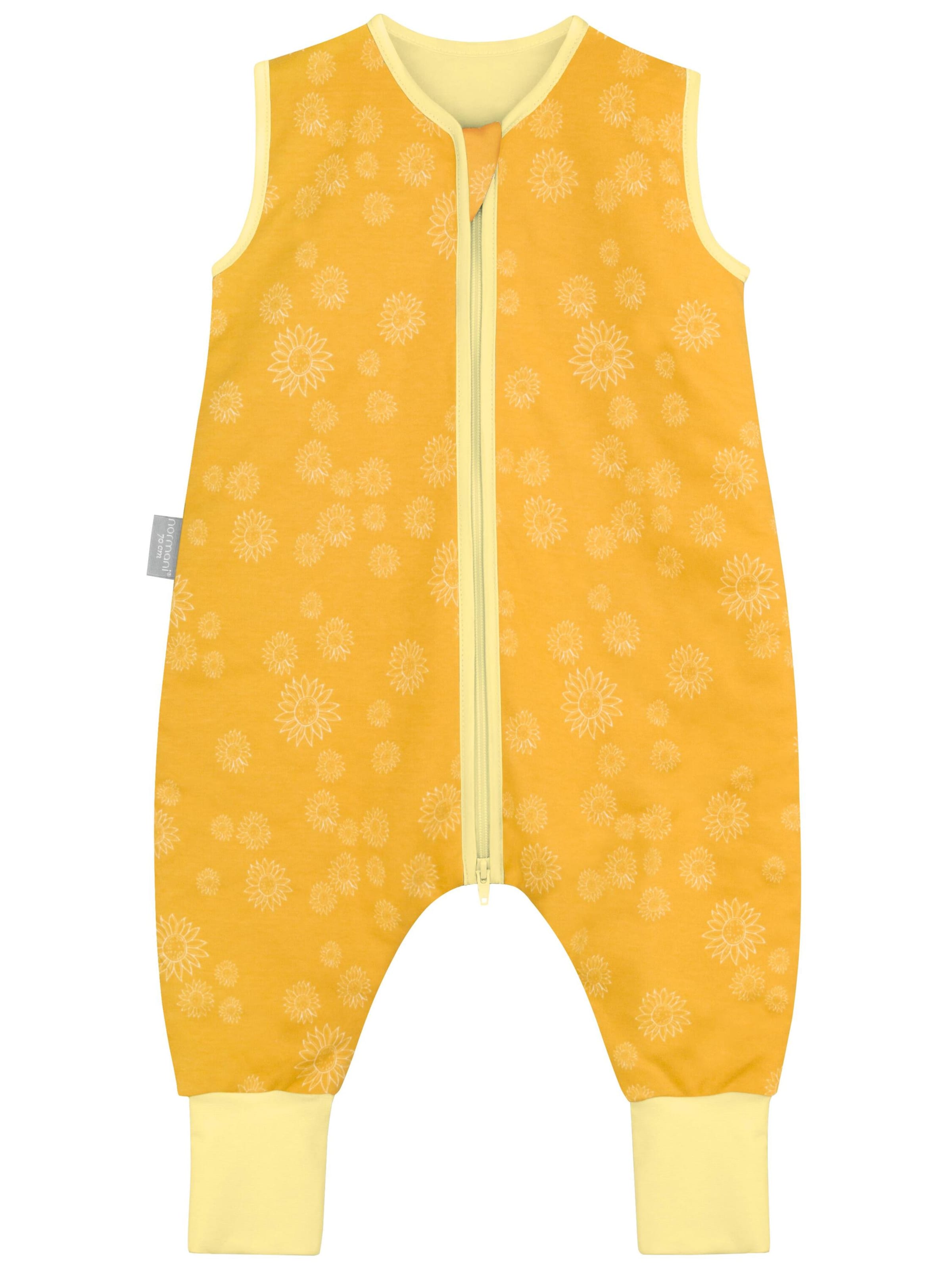 normani Schlafsack 'Nanao' in Gelb: Vorderseite