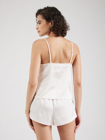 Chemise de nuit 'ROWAN' ETAM en beige