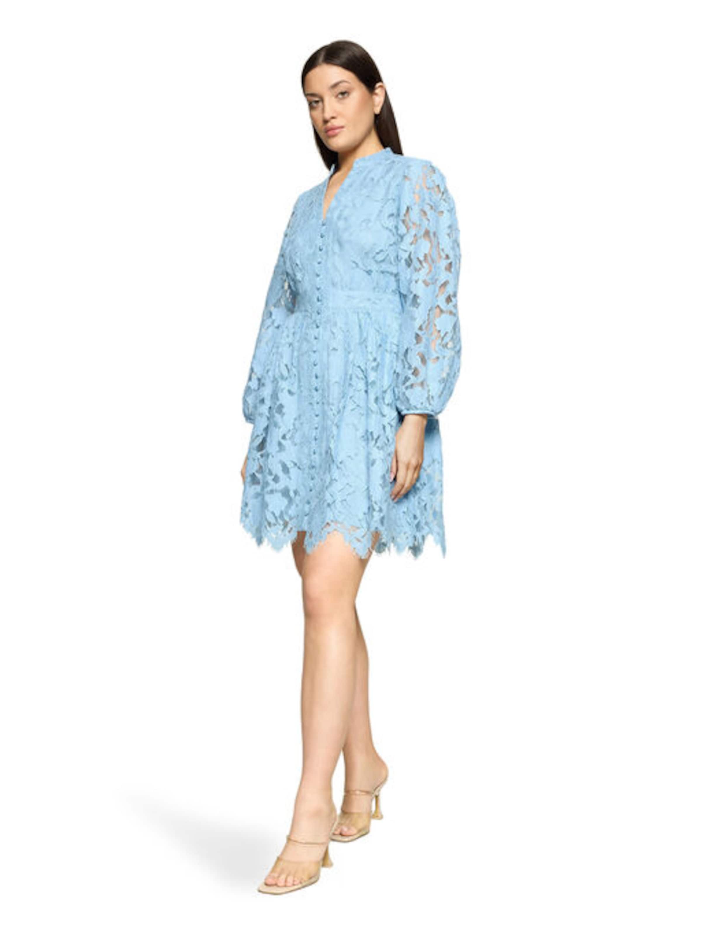 Vera Mont Spitzenkleid mit Spitze in Blau