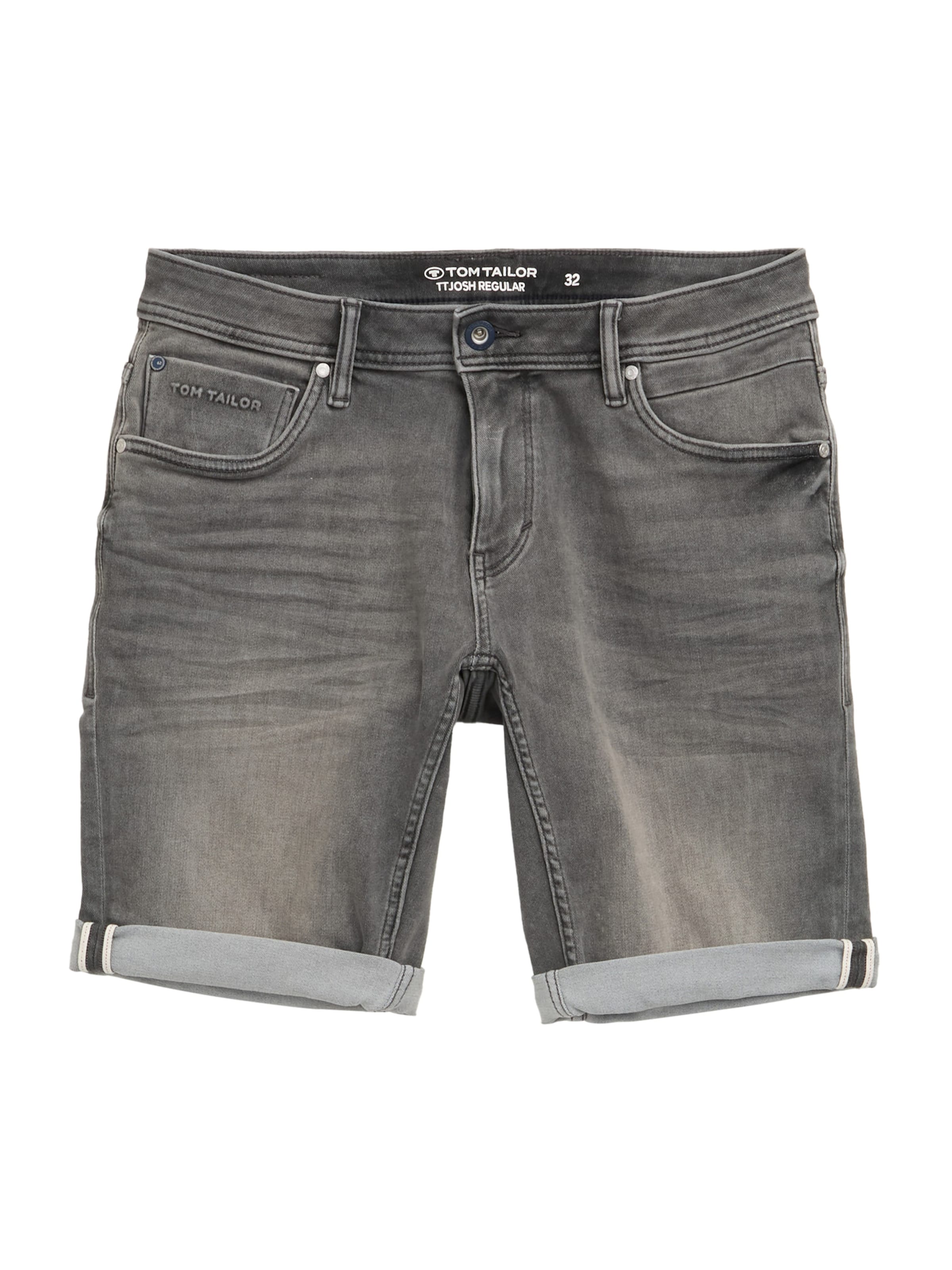 TOM TAILOR Regular Jeans 'Josh' in Grau: Vorderseite
