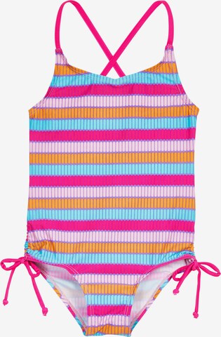 Maillot de bain PLAYSHOES en rose : devant