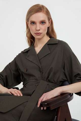 Finn Flare Shirt dress in Green