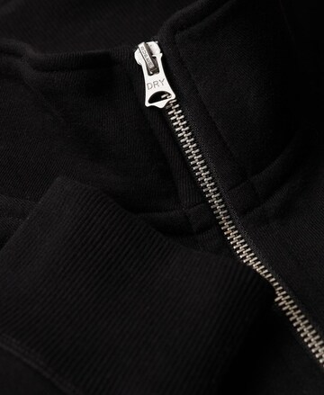 Superdry Sweatjacke 'Essential' in Schwarz