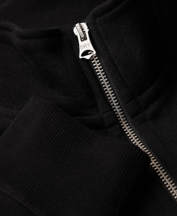 Superdry Zip-Up Hoodie 'Essential' in Black