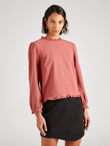 ABOUT YOU Blouse 'Hannelore' in Pink: front