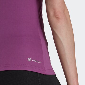 Haut de sport ADIDAS PERFORMANCE en violet