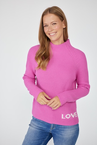LIEBLINGSSTÜCK Pullover in Pink: Vorderseite
