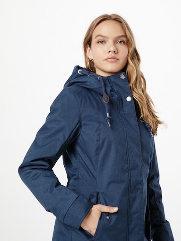 Parka mi-saison 'Monadde' Ragwear en bleu