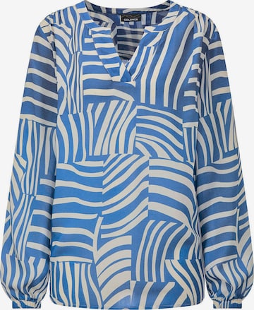 Chemisier Goldner en bleu : devant