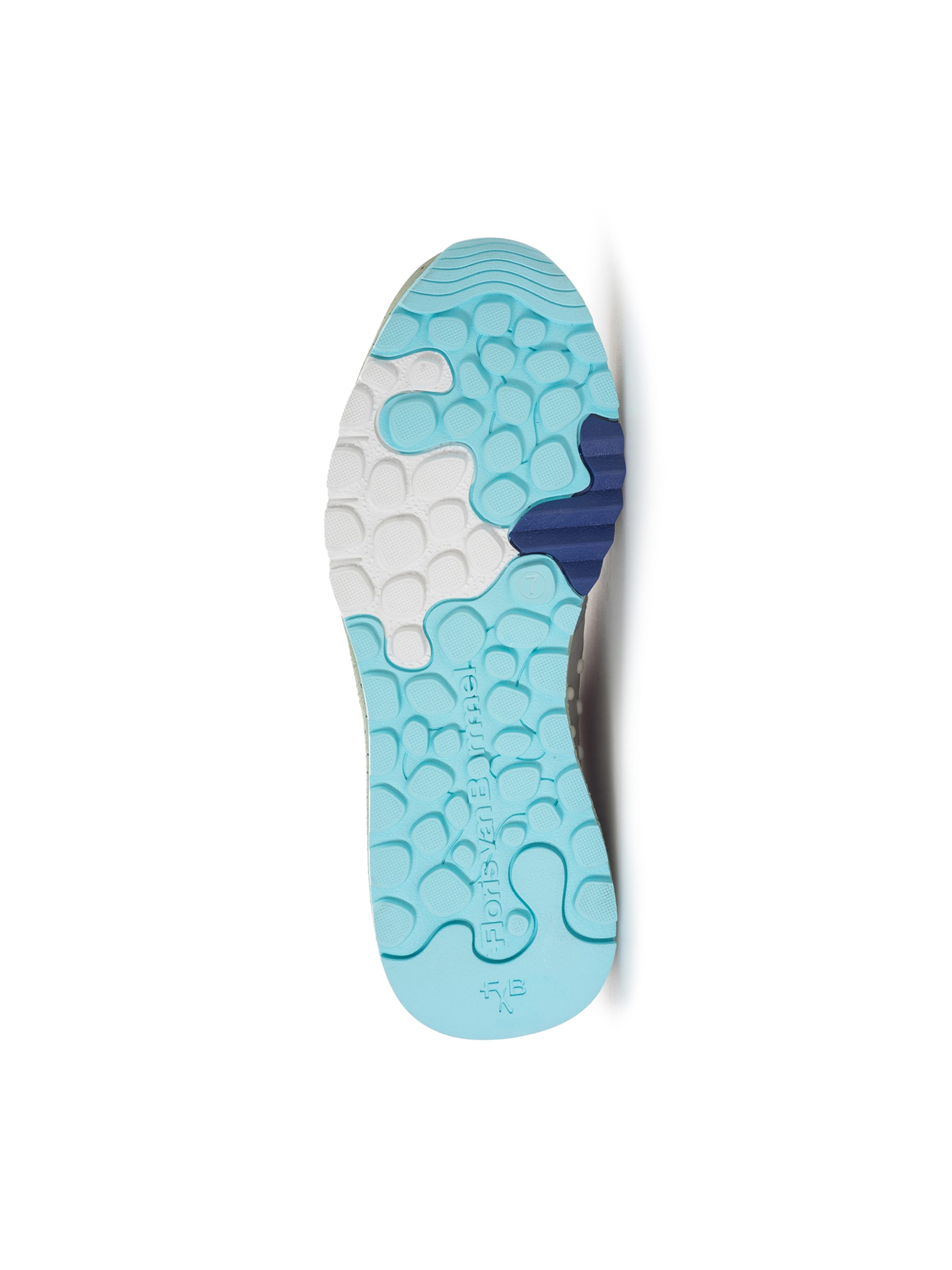 Floris van Bommel Sneakers laag 'De Treener 01' in Bruin