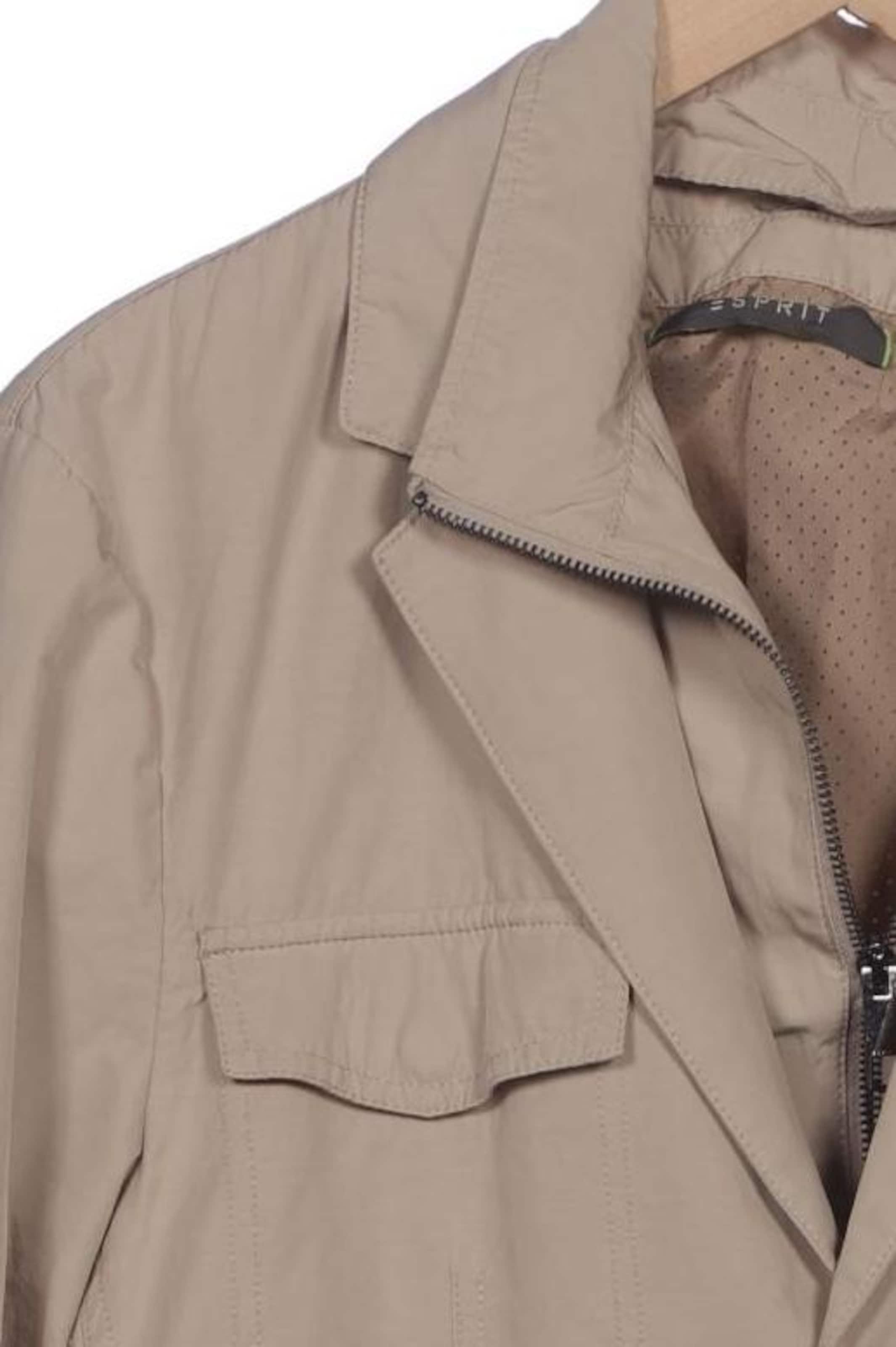 ESPRIT Jacket & Coat in M in Beige
