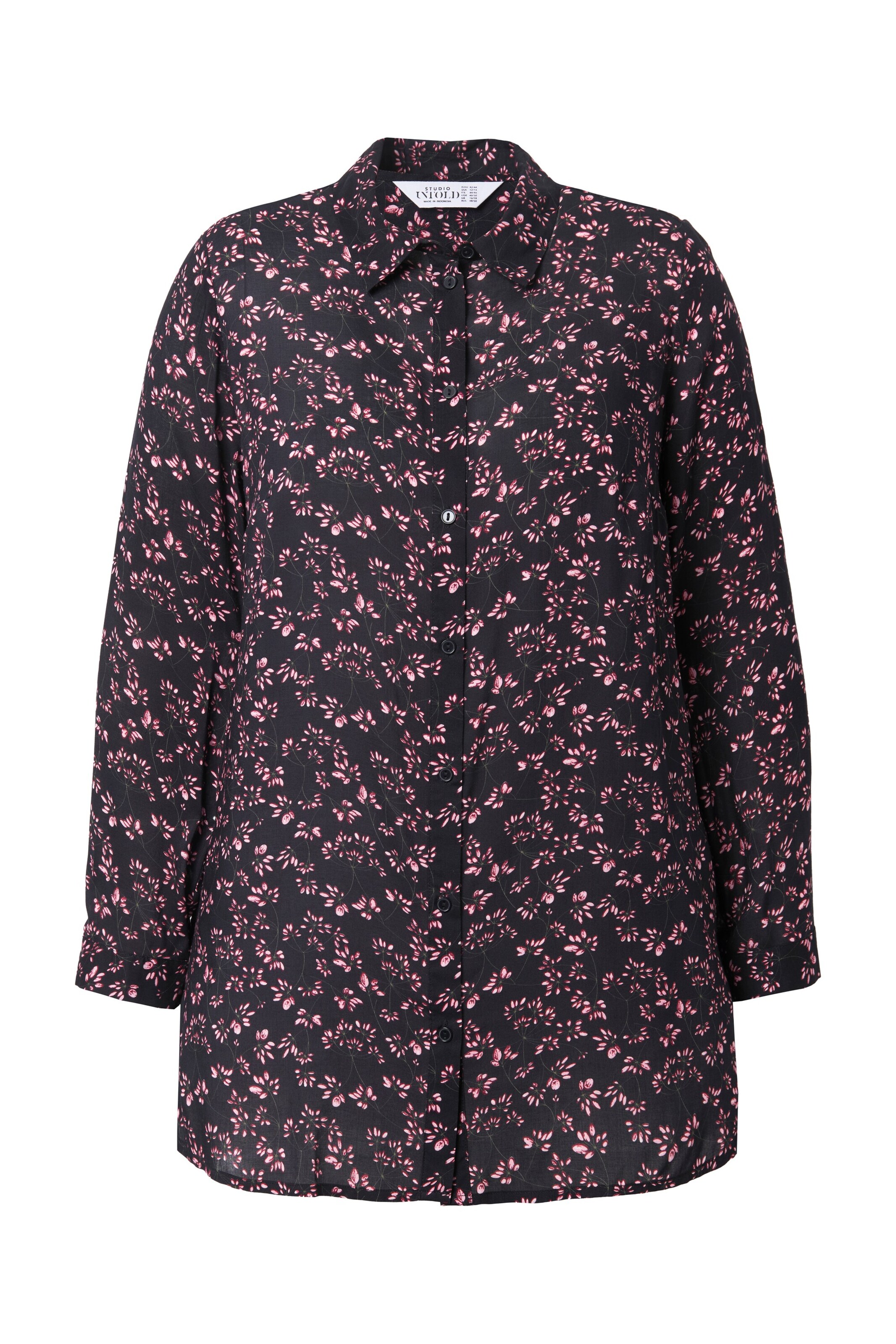 Studio Untold Blouse in Black: front