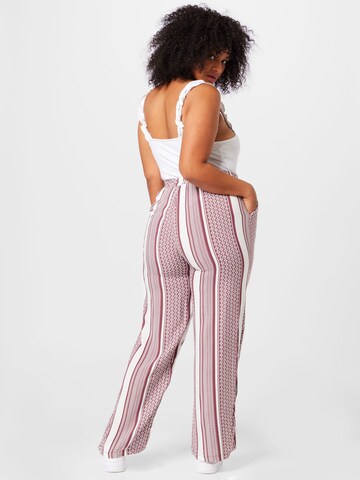 Wide Leg Pantalon 'Marrakesh' ONLY Carmakoma en marron