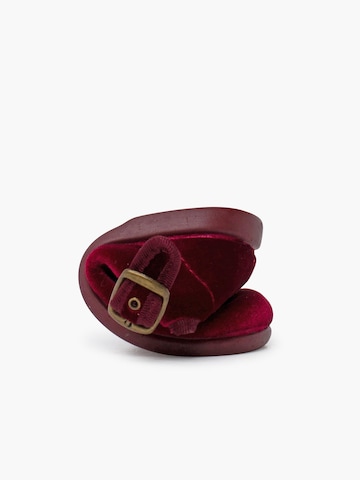 Pisamonas - Zapatos bajos en rojo