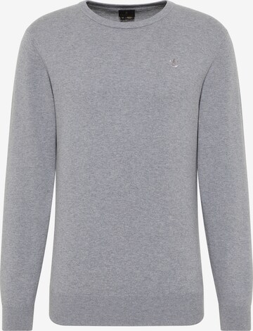 DreiMaster Klassik Sweater 'Casnagie' in Grey: front