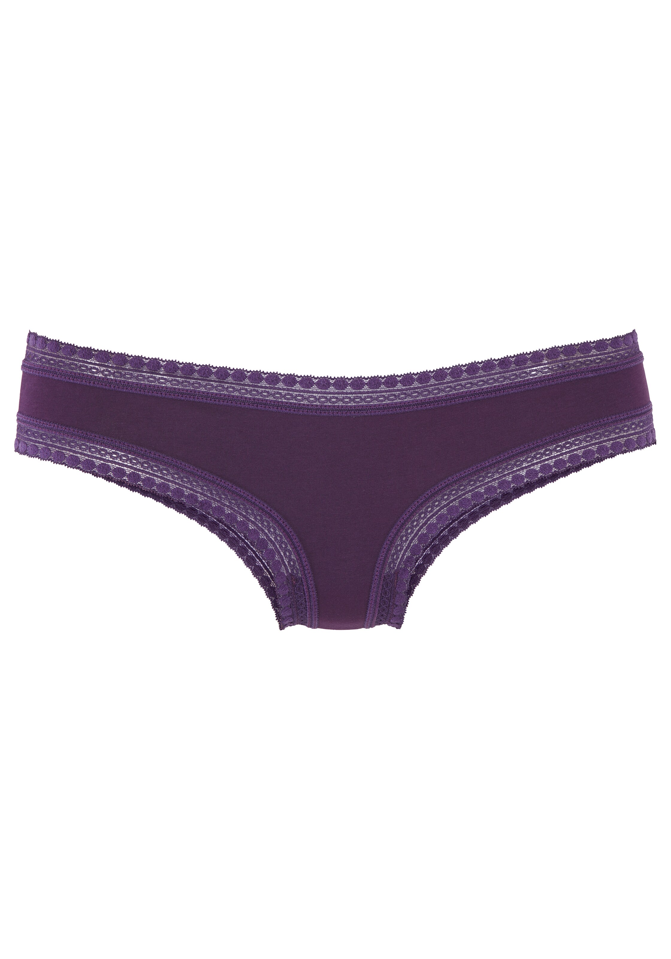 purpurinė LASCANA Moteriškos kelnaitės: priekis