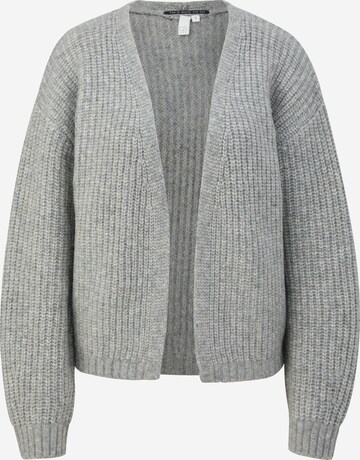 QS Strickjacke in Grau: predná strana