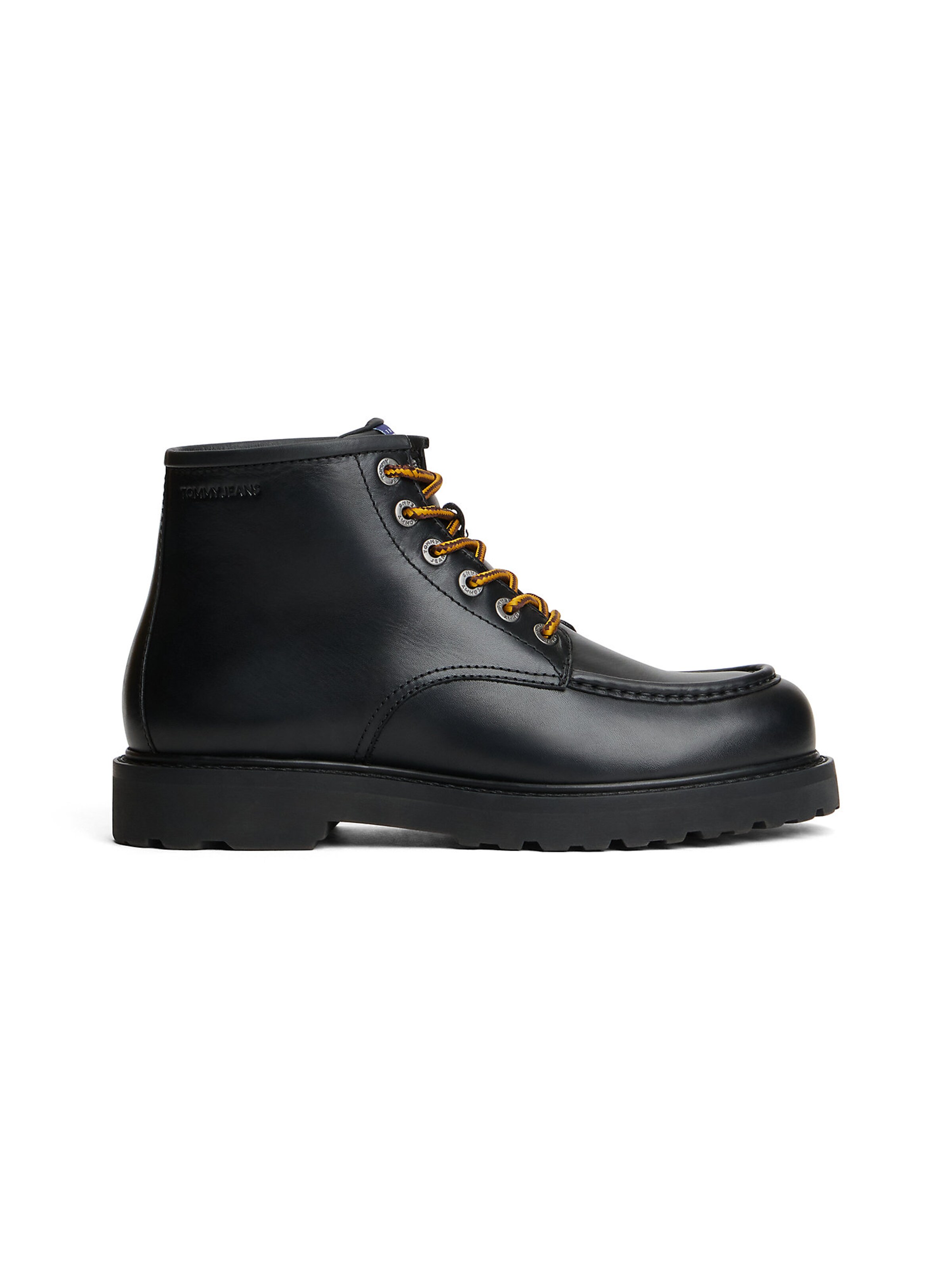 Tommy Jeans Veterboots in Zwart