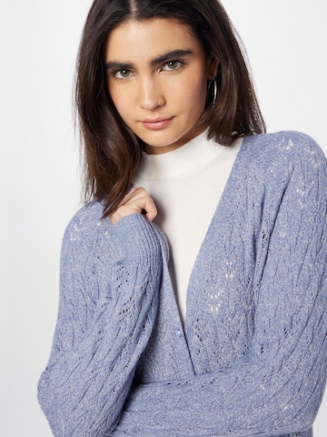ONLY Knit cardigan 'Alvi' in Blue