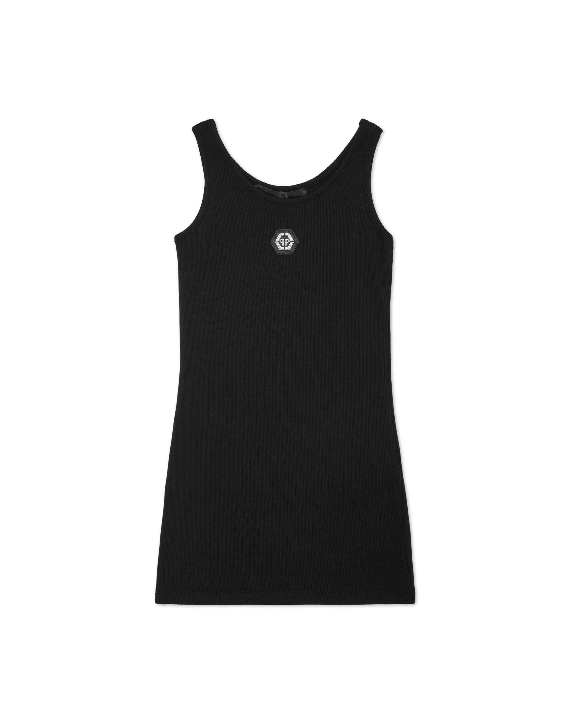 Abito di Philipp Plein in nero: frontale