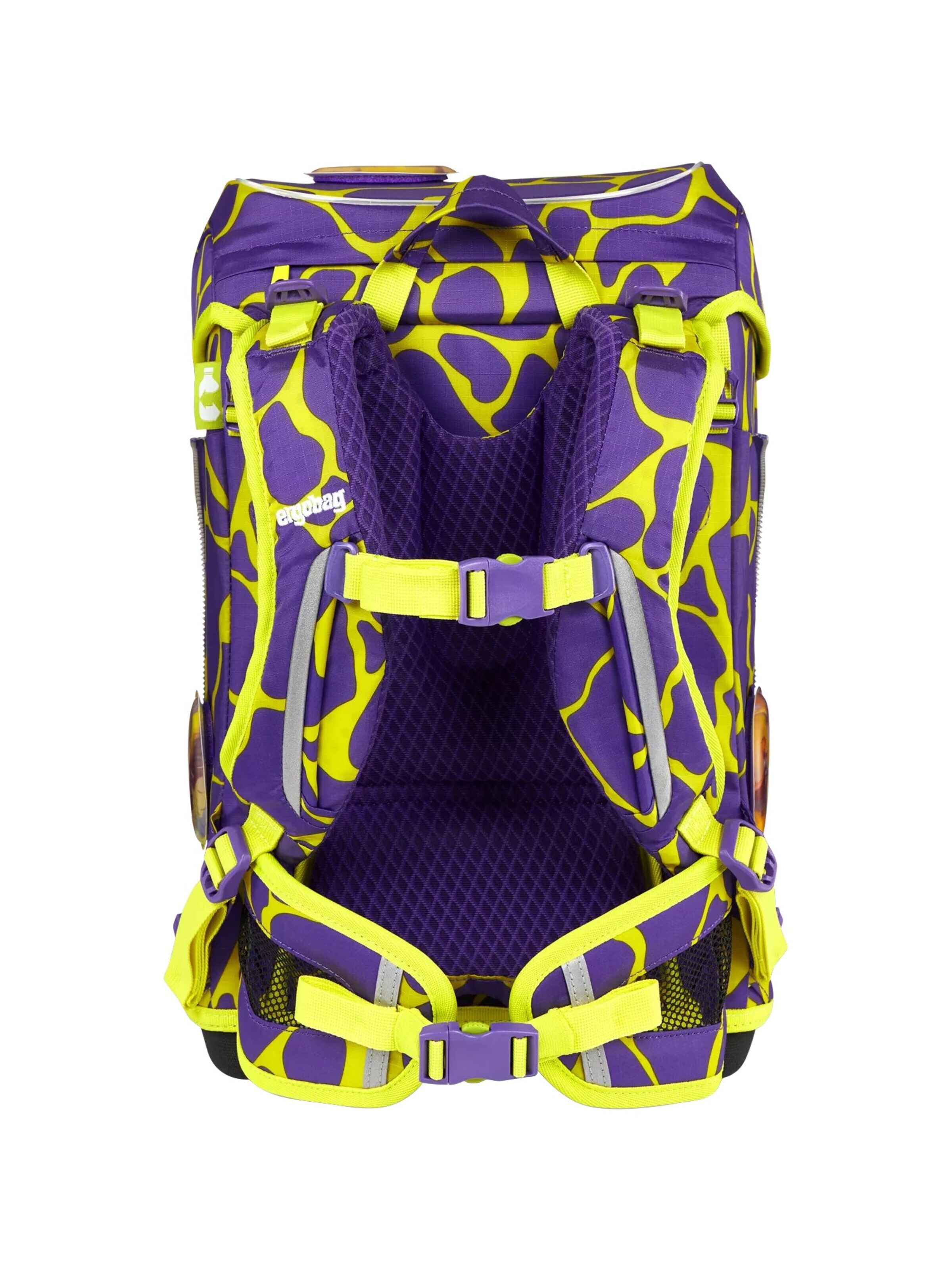 ergobag Backpack 'Schulranzen-Set cubo light Set' in Purple