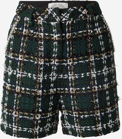 Guido Maria Kretschmer Women Hlače 'Carina' u žuta / petrol / smaragdno zelena / bijela, Pregled proizvoda