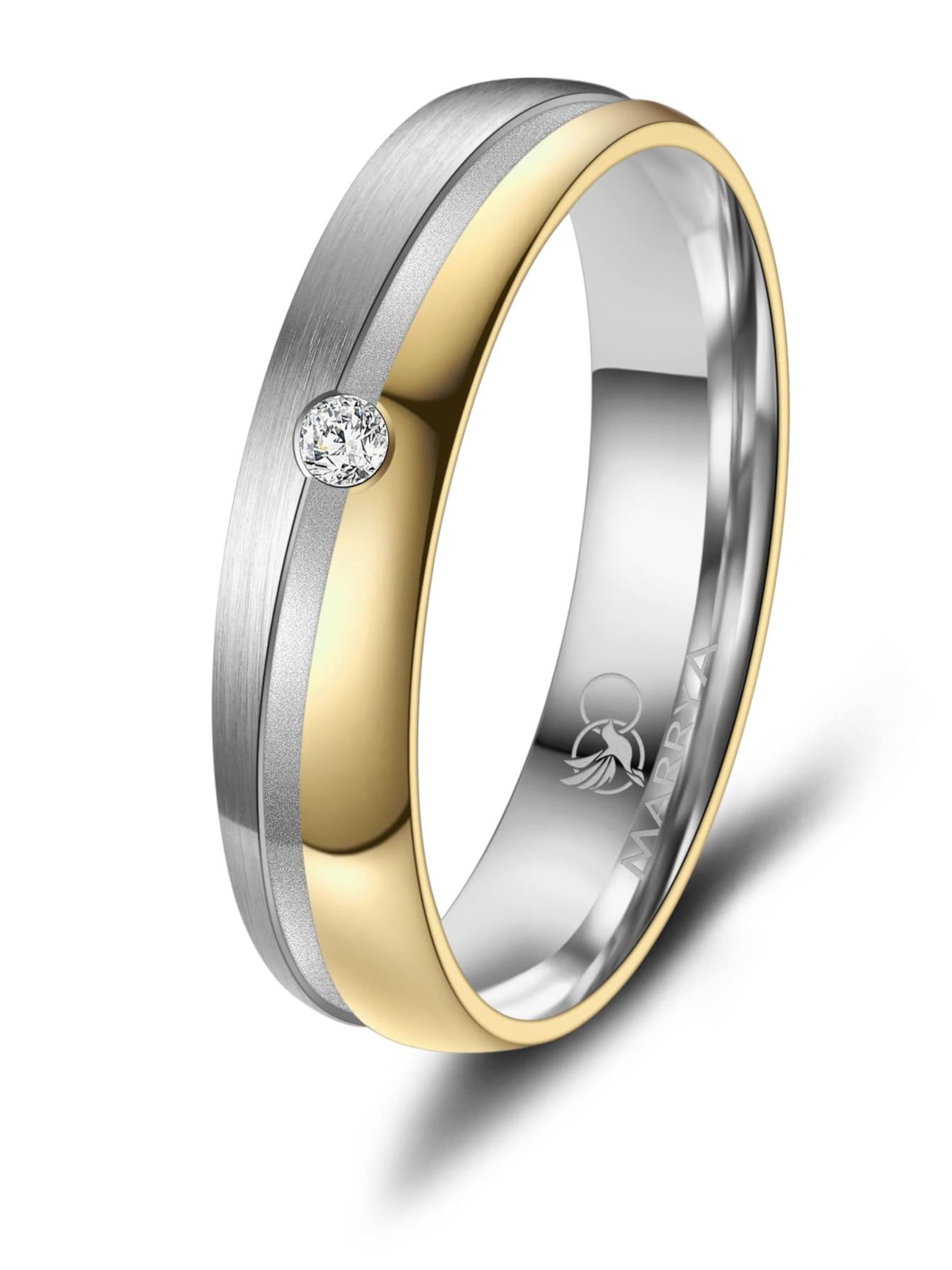 Anello 'MARRYA TI-47 Ehering aus Titan' in 48 MARRYA di colore argento, Visualizzazione prodotti