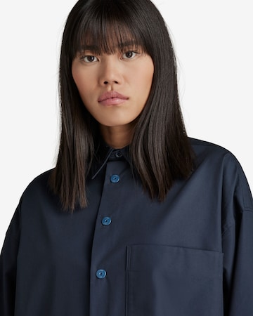 G-Star RAW Shirt Dress in Blue