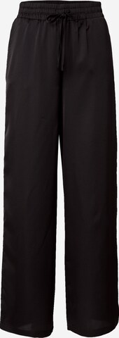 VILA Wide leg Pants 'Ellette' in Black: front