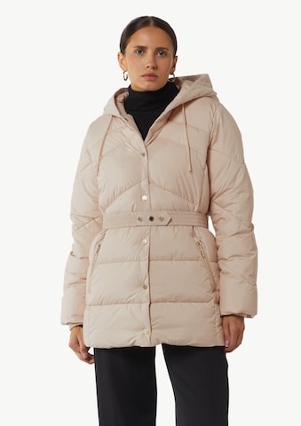 Veste d’hiver COMMA en beige : devant