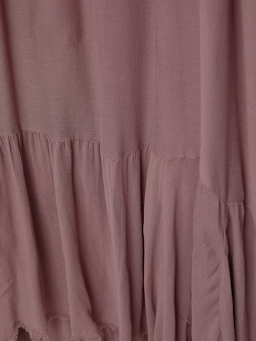 Pull&Bear Letnia sukienka w kolorze brązowy