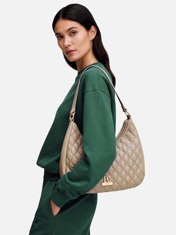 Enrico Coveri Handtas 'Zipline 3' in Beige