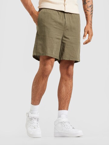 JACK & JONES Loosefit Shorts 'Aiden' in Grün: predná strana