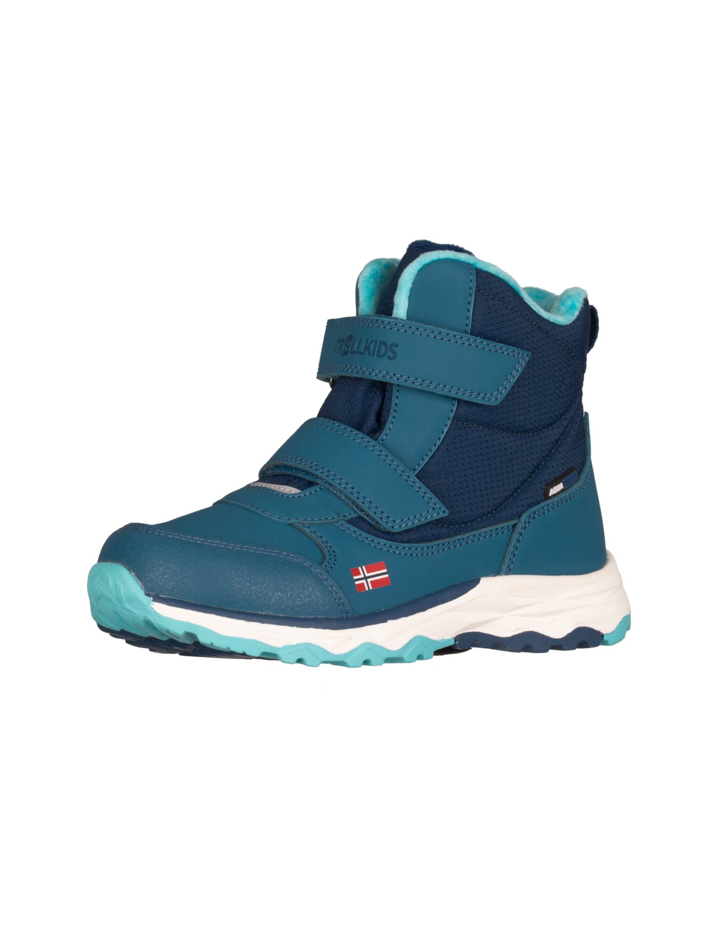 TROLLKIDS Snow Boots 'Hafjell' in Blue: front