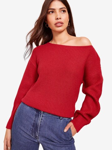 Friends Like These Pullover in Rot: Vorderseite