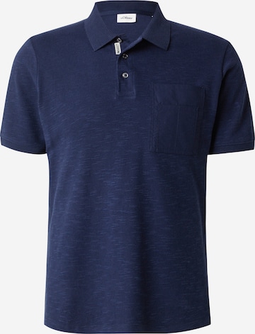 T-Shirt s.Oliver en bleu : devant