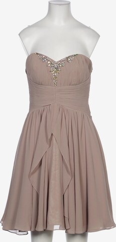 Laona Dress in S in Beige: front